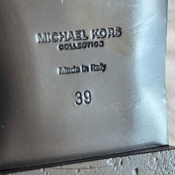 Michael Kors Collection Women’s Black Leather Sandals - Picture 3 of 4